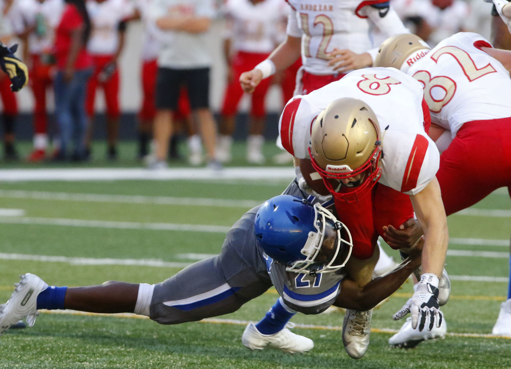 Andrean at Lake Central football scrimmage